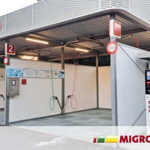 Nuovi Box autolavaggio Migrol Car Wash