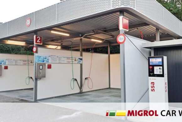 Nuovi Box autolavaggio Migrol Car Wash